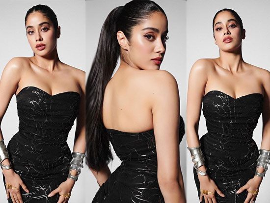 Splendid Show Of Janhvi Kapoor At Manish Malhotra Fashion Event